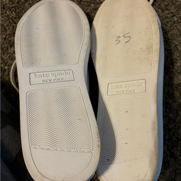 Kate Spade White Perforated Sneakers - Picture 4 of 8